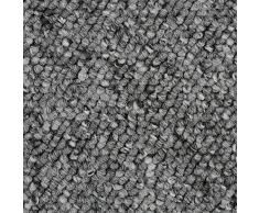 Teppichboden Auslegware Meterware Schlinge grau hell 400 und 500 cm breit, verschiedene Längen