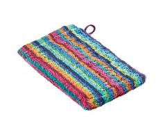 Cawö Waschhandschuh Lifestyle Streifen 7048 multicolor - 84 Größe 16 x 22