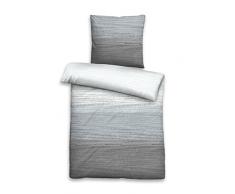 biberna Feinbiber Bettwäsche 03329-220 1 Bettbezug 135x200 cm + 1 Kissenbezug 80x80 cm
