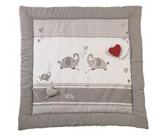 Roba 1406 S145 Spiel- und Krabbeldecke Jumbotwins, grau