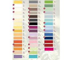 Estella Zwirn Jersey Spannbetttuch, Spannbettlaken in allen Größen und vielen Farben- Zwirn Jersey Spannbetttuch + GRATIS 1x Schal 90-120 x 200-220 cm, Farbe 100-weiss