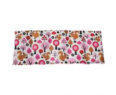 Dinkelkissen 50x20cm WALD PINK ; Wärme + Kältetherapie ; Körnerkissen