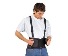 PORTWEST Pw80 - Rückenstütze, 1 Stück, M, Schwarz, PW80BKRM