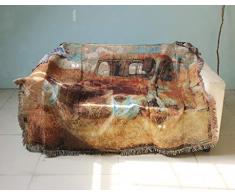 Giow Sofatuch Chenille/Sofadecke/gestrickt/mit Fransen, Vintage/sofacover/HomeDecoration-Generalpurpose