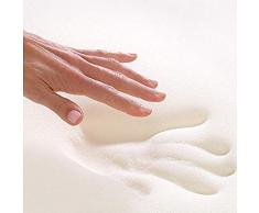 Evergreenweb - Viscoelastische Matratzenauflage 7 cm hoch größe 180x200 für Doppelbett - Orthopädische Visco Topper mit Memory Foam Med polsterung hypoallergen, Matratzenschoner Memoryschaum-Flocken