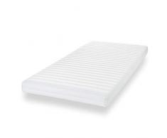 Träumegut 10cm Orthopädische Kaltschaum Matratzenauflage Matratzen Topper Matratzenschoner Härtegrad wählbar H2 / H3 (140 x 200 cm, H3)