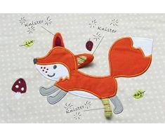 Theraline Stillkissen das Original 190 cm mit Bezug Knistertier Fuchs