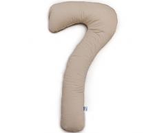 my7 - Das Seitenschläferkissen Dessin 15 Cappuccino Jersey