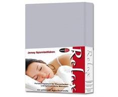 CelinaTex Relax Boxspringbett Wasserbett Spannbettlaken 180x200-200x220 cm schwarz Baumwolle Laken