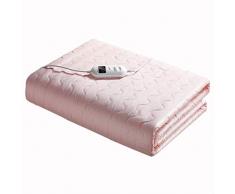 Heizdecke,Wärmeunterbett,Beheizte Matratze,Sanitär,Konstante Temperatur,Wasserzirkulation,Doppelbett,Groß,Nicht Trocken,12 Stunden Automatisch Schließen 80 * 150cm,180 * 150cm, 180 * 200cm (Pink)