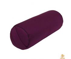 Yoga und Pilates Bolster/Yogakissen Made in Germany, aubergine