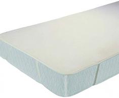 Bierbaum Matratzenschoner Molton-Auflage Premium, 100% Baumwolle, natur, Made in Germany, 90x200 cm