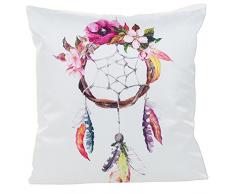 Nunubee Kissenbezug Simulation Seide Geometrie-Serie Skandinavische Wohnzimmer deko Kissen Autodekoration Sofa Cover,Simulation Seide 5 45x45cm