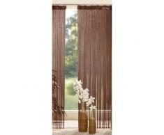 Gardinenbox Fadengardine, Tunneldurchzug, 250x145, Braun, 20303