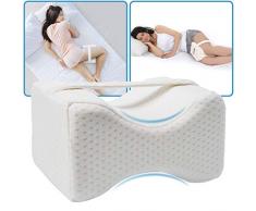 Omasi Kniekissen, Kniekissen für Seitenschläfer,Orthopädisches Beinkissen Ergonomisches Knie-Kissen fürOmasi Kniekissen Für Seitenschläfer,Komfortables Visco Schlafkissen Für Die