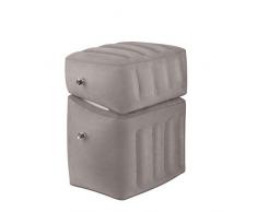 Fußstütze Reisekissen für Flugzeug, 2-in-1 Design, Höhenverstellbar, Aufblasbares Kissen für Kinder zum Hinlegen oder Schlafen bei Langstreckenflügen EINWEG