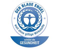 tesa Fliegengitter für Fenster Standard, anthrazit, durchsichtig, 1,5m x 1,8m