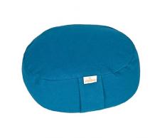 Yogilino® Reise Meditationskissen/Yogakissen Mini oval, Petrol