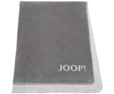 Joop 81238 Fleece-Decke Graphit-Rauch 150 x 200 cm
