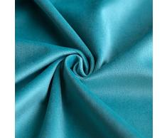 MIULEE 2er Pack Samt Kissenbezug Kissenhülle Dekorative Kissenbezug Dekokissen Sofakissen Lendenkissen Wurfkissenbezug Kissenhülle Knickentengrün 45x45 cm