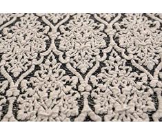 Beautex Barock Stuhlhusse, elastische Stretch Husse Bi-Elastic Überwurf, Farbe wählbar, Beige