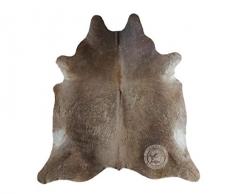 Sunshine Cowhides Teppich aus Kuhfell, Farbe: Taupe, Größe Circa 190 x 160 cm, Premium - Qualität von Pieles del Sol aus Spanien