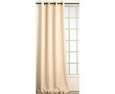 Ideenreich 2304 Verdunkelungsvorhang, 145 x 240 cm, creme