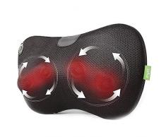 Mynt Shiatsu-Massagekissen, für eine rundum entspannte Nacken, Schulter, Rücken- und Beinpartie mit Wärmefunktion und Überhitzungsschutz