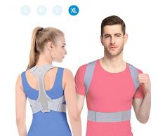 Haltungskorrektur ANOOPSYCHE Geradehalter Schulter Rückenstütze Verstellbare für eine Gesunde Haltung,ideal zur Therapie für haltungsbedingte Nacken,Rücken und Schulterschmerzen für Damen und Herren