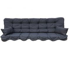 Polsterauflage Hollywoodschaukel 150x50 Modell 921 Farbe: anthrazit