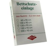 BETTEINLAGE 120x90cm weiss Gummiplatte 0,3 mm, 1 St