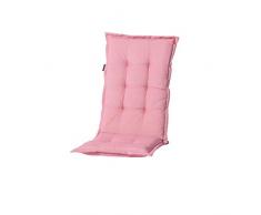 Nordje Hochlehner-Auflagen Exclusive Gartenmöbel-Auflage 123x50x8cm (Soft Pink)