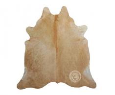 Teppich aus Kuhfell, Farbe: beige, Größe 220 x 200 cm, Premium - Qualität von Pieles del Sol aus Spanien