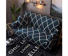 Elastisch Sofa Überwürfe Sofabezug, Morbuy Ecksofa L Form Stretch Antirutsch Armlehnen Geometrie Sofahusse Sofa Abdeckung Hussen für Sofa Couchbezug Sesselbezug (3 Sitzer,Klassisch)