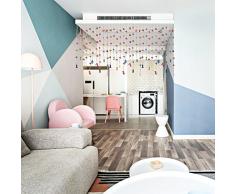 ZYCLSSRV Kinder Zimmer Crystal perlen vorhänge,Dekorative tür zeichenfolge Vorhang perlen-A 0.8m