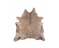 Fell-Teppich echtes Rinderfell Beige in 2 Größen