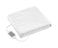 AEG WUB 5647 Wärmeunterbett für langanhaltende und gleichmäßige Wärme, 4 Befestigungsbänder, Sicherheitsabschaltung, elektronische Temperaturregelung, maschinenwaschbar, 60 Watt