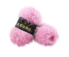 sunnymi 50g 3mm DIY Wolle Super Soft Baby Bambus Cotton Wool Häkeln Hand Stricken Kaschmir Garn Milch Baumwolle Geschenk Garn Strick Wolle Pullover Hüte Schals Decke (D, 3mm)