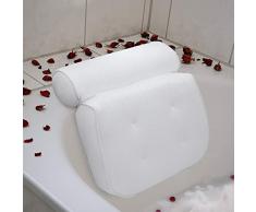 LADICO ® Badewannenkissen - Mit praktischem Haken zum Aufhängen - Innovatives geruchsneutrales Material - Zuverlässiger Halt Dank starken Saugnäpfen - Höchster Komfort Dank optimaler Form