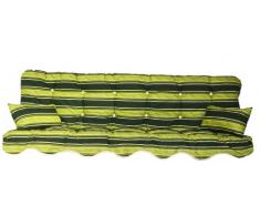 Adlatus-Kühnemuth Polsterauflage Gartenstuhlauflage Modell 870 (180x50 cm Hollywoodschaukelauflage)