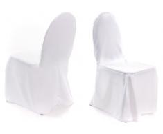 TexDeko Stuhlhussen für Bankettstühle Berlin II - Creme