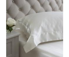 Jasmine Silk Luxus 100% Seide Kissenbezug Silk pillowcase (Elfenbein) 30X40+7cm