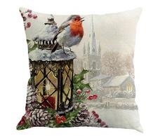 ABsoar Weihnachten Dekorative Kissenbezug Zierkissenbezüge Sofa Lendenkissen Baumwolle Leinen Kissen Zierkissen Schlafzimmer Xmas Christmas Schlafsofa Dekoration Festival Kissenbezug