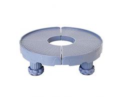 QIANGGAO Edelstahl-Klimatisierungssockel - zylindrische Halterung für vertikales Polsterauflage - Haushalthalter für Kühlschränke