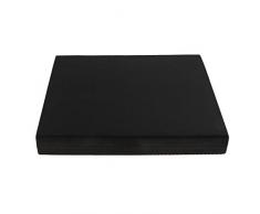 perfeclan Balance Pad Balancekissen Ideal zum Training von Gleichgewicht, Stabilität und Koordinationstraining - Schwarz