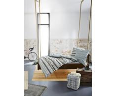 s.Oliver 6155-840 135x200cm Bettwäsche-Set, Biber, Grau/Beige, 200 X 135 X Cm