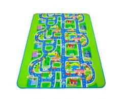 IEAST Thermomatte Picknick-Kissen-Matten-Auflage Kinderteppich Schaum-Matten-Babyspielmatte Spielzeug for Kinder Krabbeln Teppich,