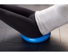 newgen medicals Ballsitzkissen: 2 luftgefüllte Noppen-Sitz- & Balancekissen für Yoga, Fitness & Co (Gesundheit-Sitzkissen)