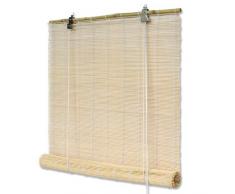 INTERDECO Bambusrollo mit Seitenzug in Natur, Mariko, 60 x 160 cm