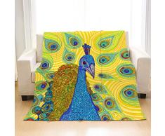 NFJ Winter Weich Wohndecke,Schlafdecke,Kuscheldecke,Plüschdecke Mit Kapuze,Pelzdecke,Couchdecke,Wearable Decke Für Sofa,Camping, Reise,Decke,D-100 * 150cm